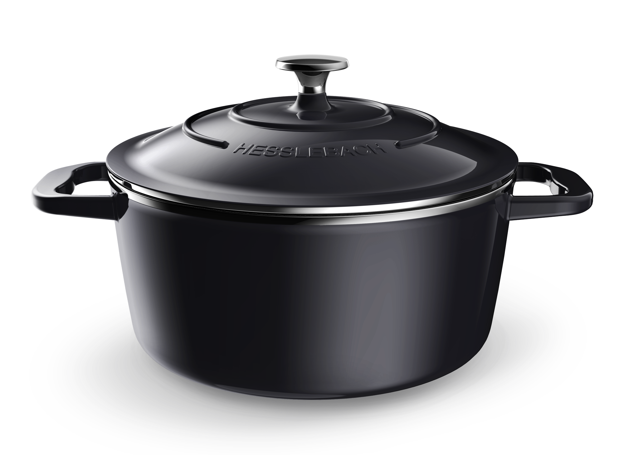 Hesslebach Cookware 9 inch 4 quart Dutch Oven.