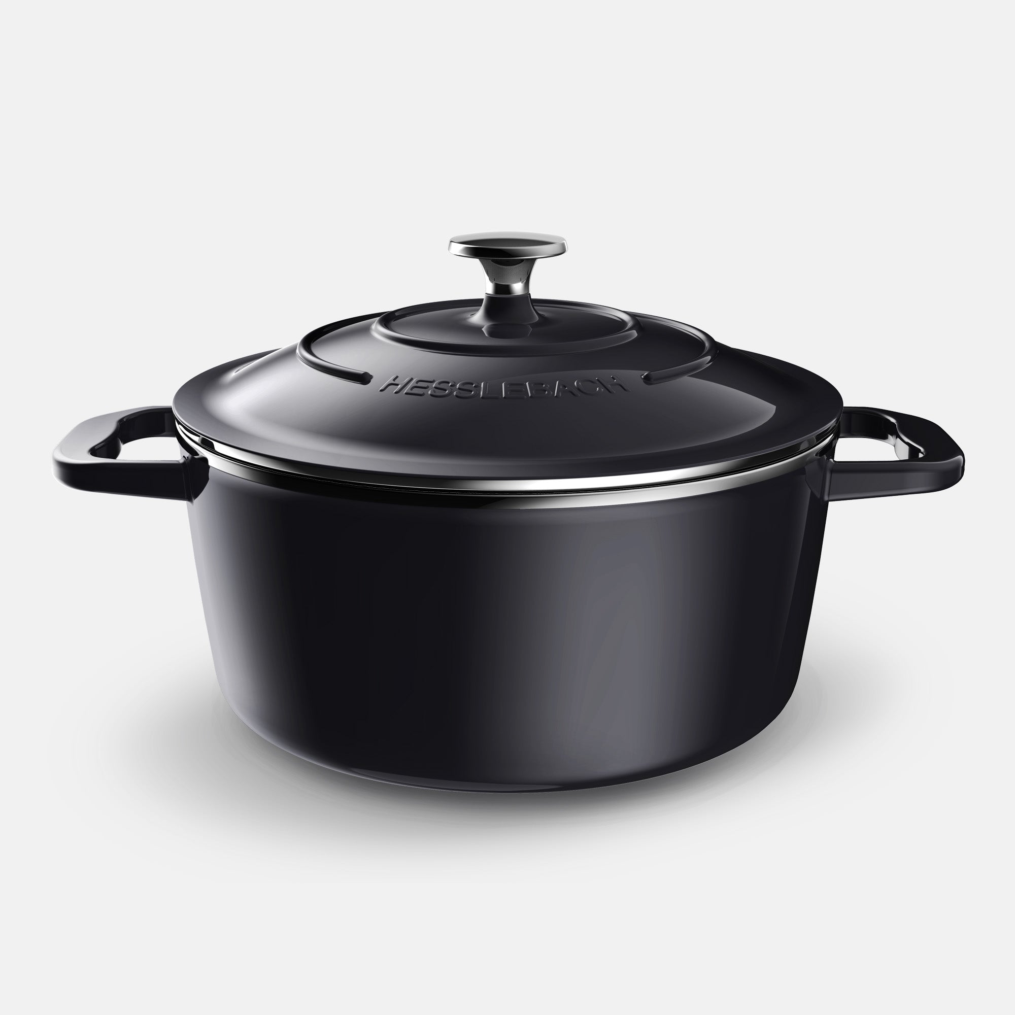Staub 9 Qt. Cast Iron Round Dutch Oven in Black – Premium Home Source